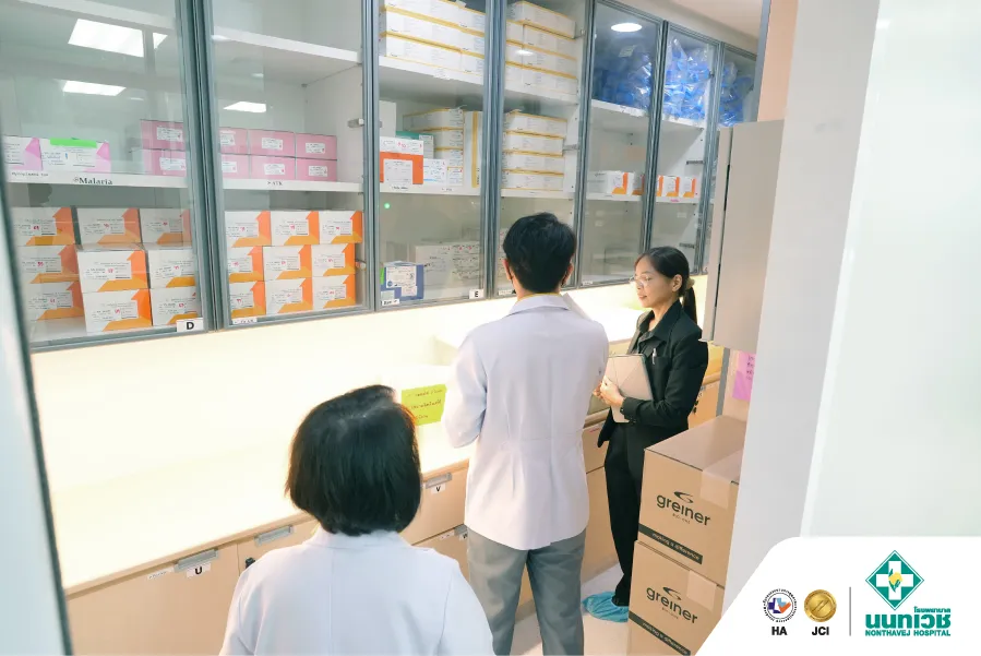โรงพยาบาลนนทเวช เข้ารับการตรวจประเมินเพื่อต่ออายุการรับรองความสามารถห้องปฏิบัติการ — 4