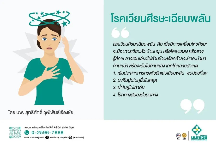 โรคเวียนศีรษะเฉียบพลัน