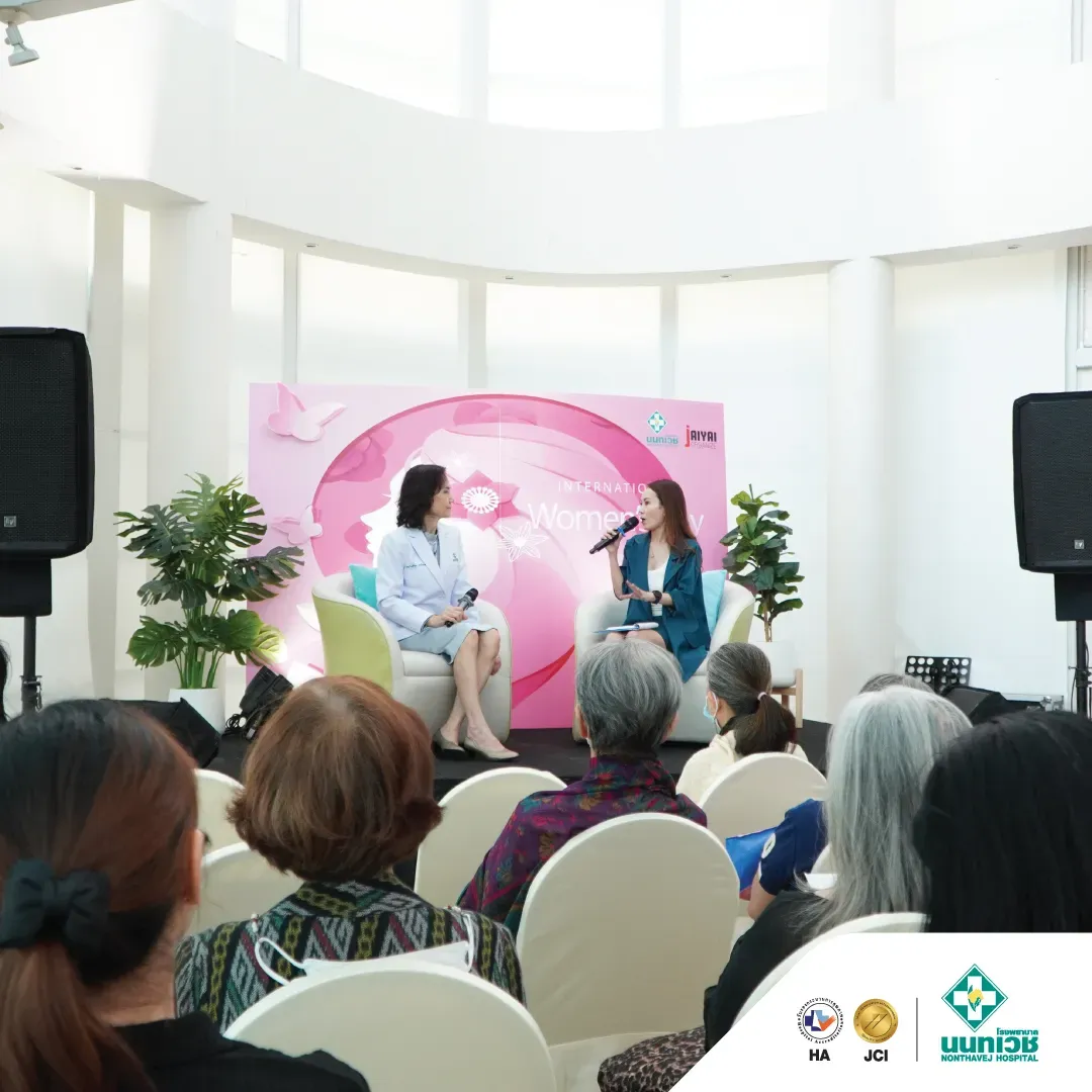 รพ.นนทเวช จัดกิจกรรม “วันสตรีสากล” เสริมความรู้สุขภาพผู้หญิงทุกช่วงวัย — 11