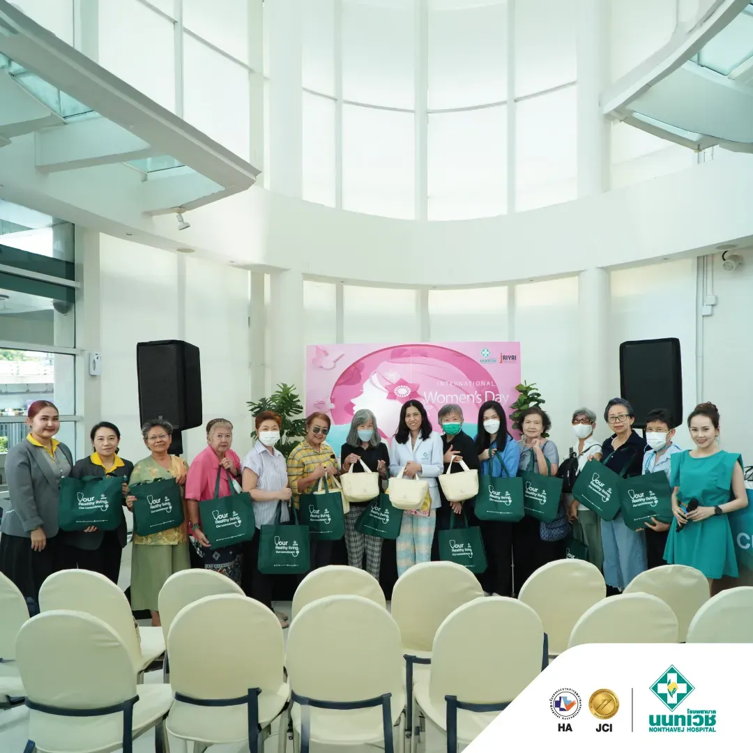 รพ.นนทเวช จัดกิจกรรม “วันสตรีสากล” เสริมความรู้สุขภาพผู้หญิงทุกช่วงวัย — 12
