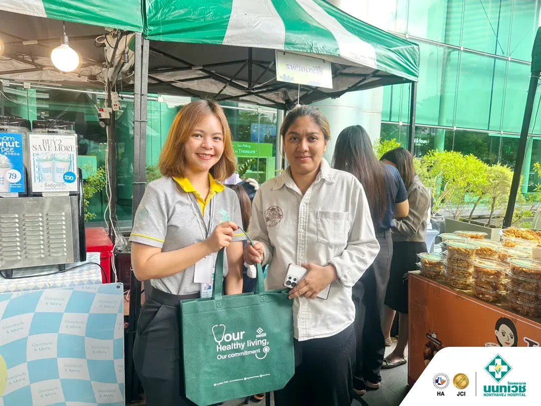โรงพยาบาลนนทเวช ร่วมออกบูธงาน Wellbeing Market ส่งเสริมสุขภาพเชิงป้องกัน — 8